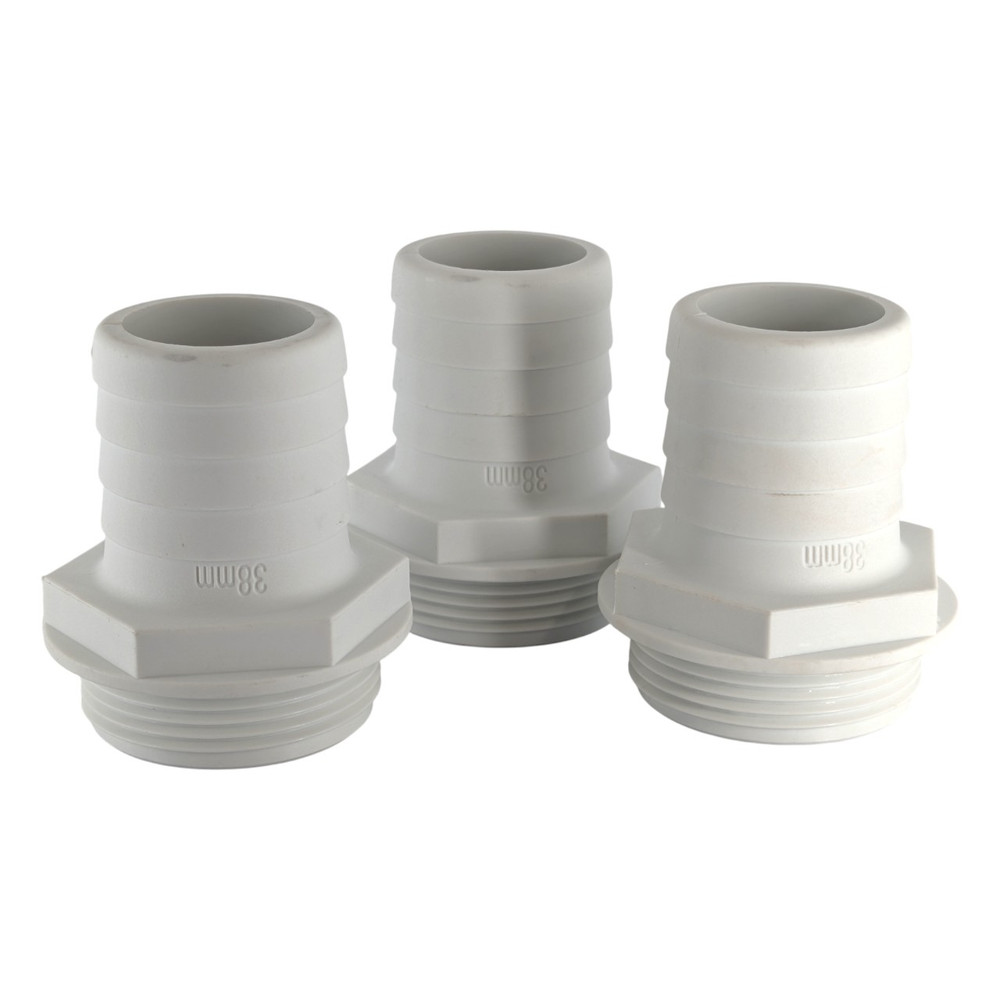 Aquavalve Hose Tail 38Mm 3 Pack Trudesign