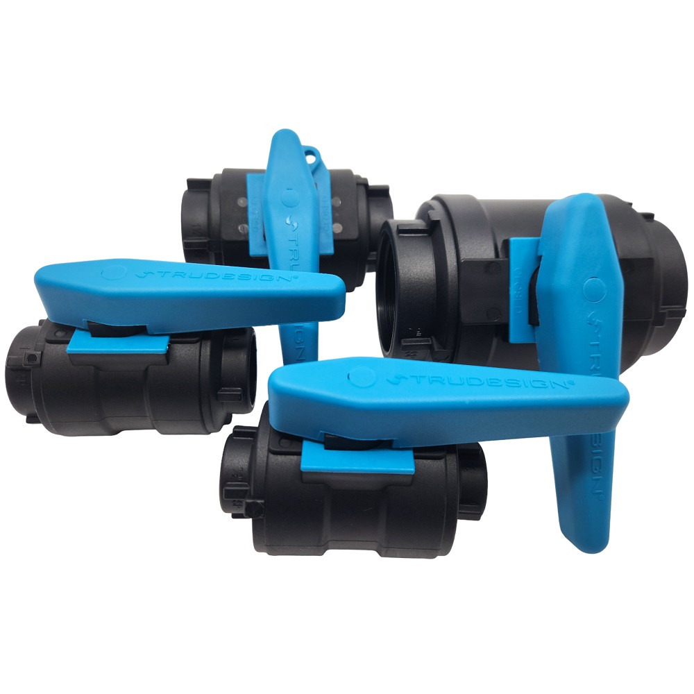 Trudesign Manual Ball Valves 1/2" to  2"