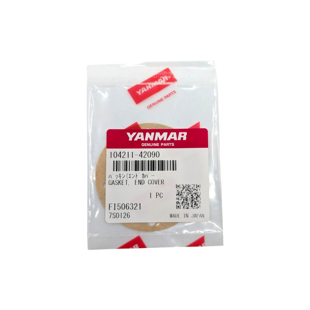 Genuine Yanmar 104211-42090 Cover Plate Gasket