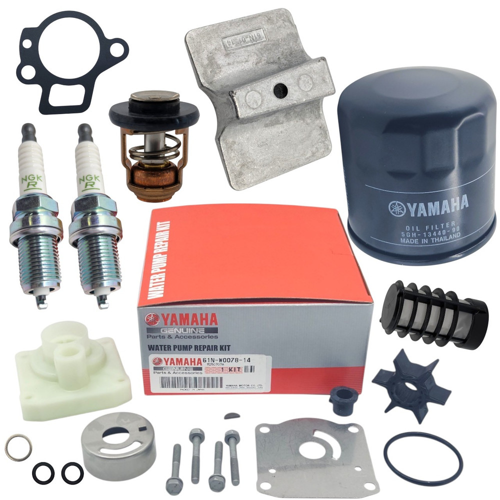 Genuine Yamaha Outboard F25DEHT, F25DET, F25DMH Service Kit