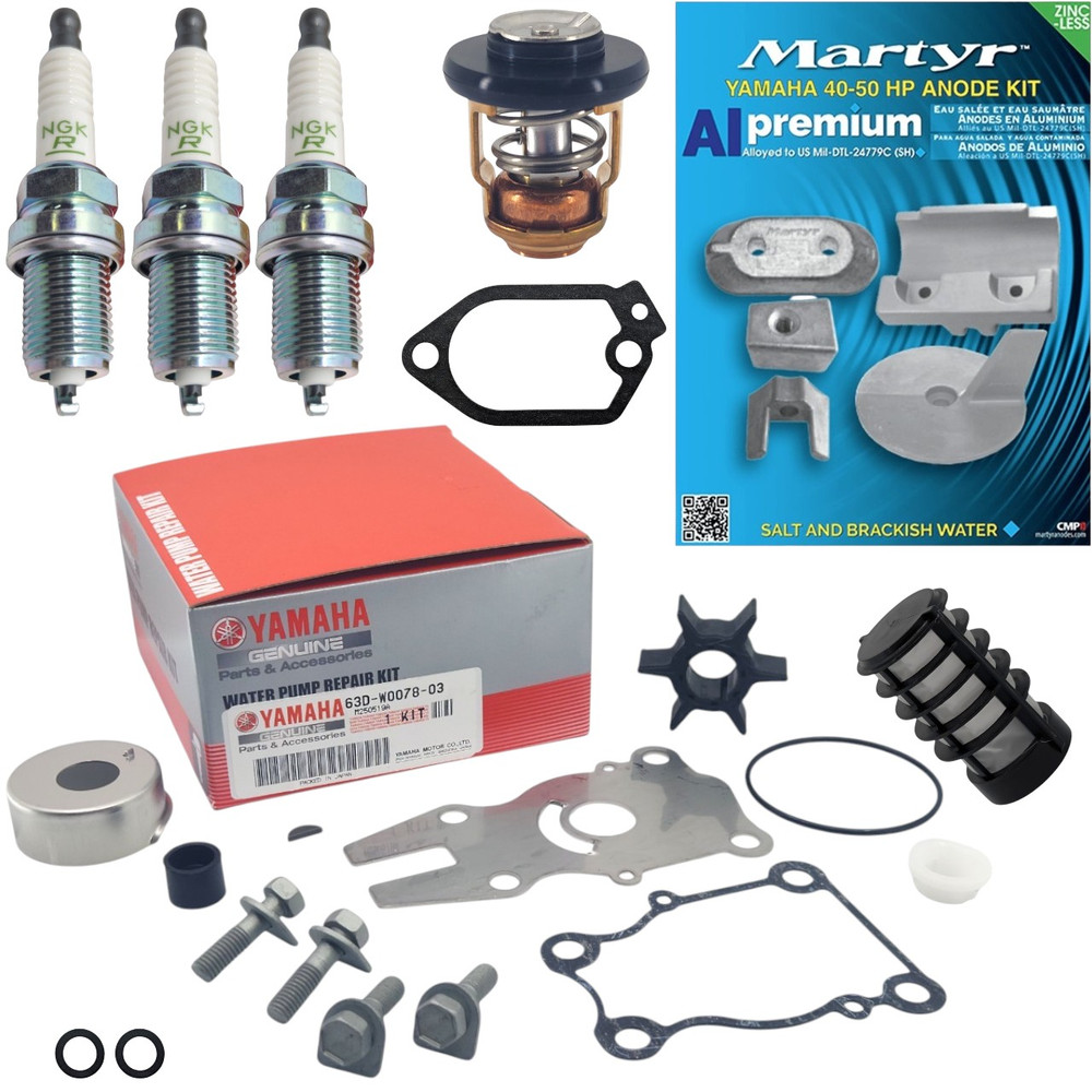 Genuine Yamaha Outboard 40VE 40VETO 40VMHD 40VWHTO Service Kit
