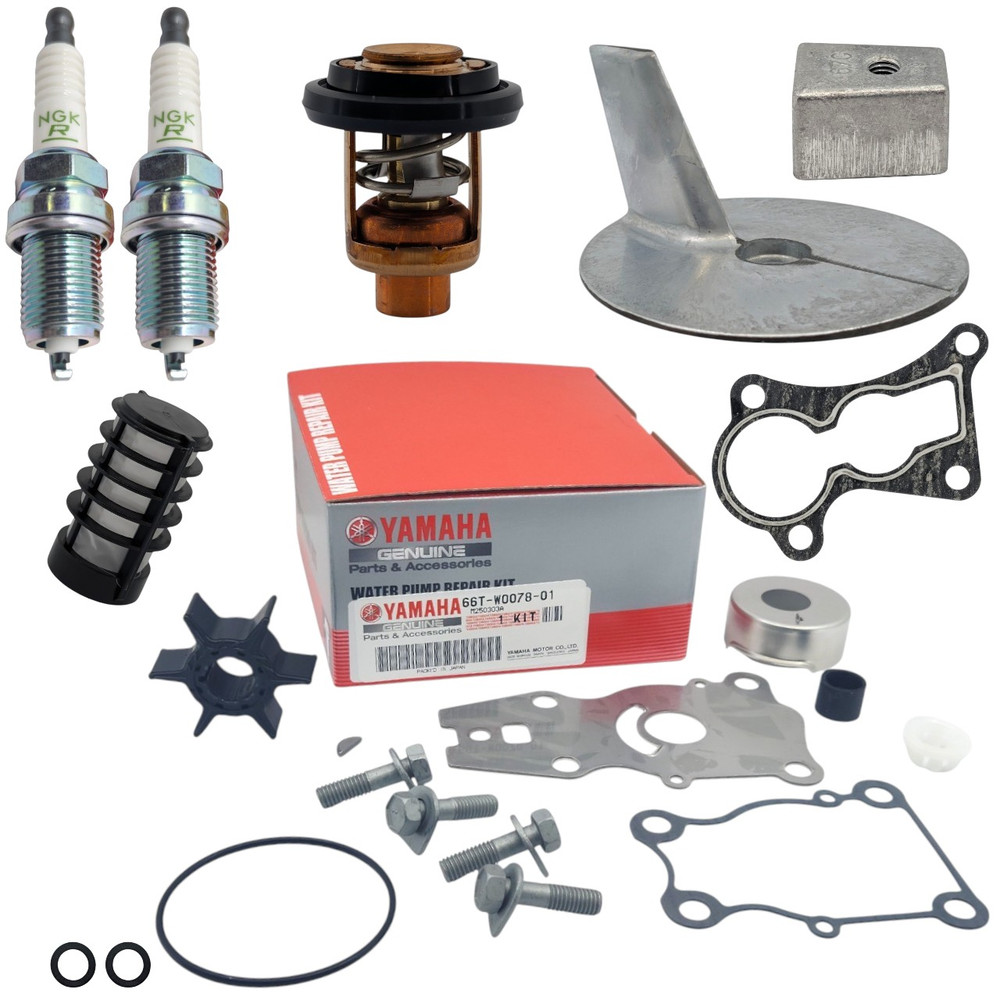 Genuine Yamaha Outboard 40XWT E40XMH Service Kit