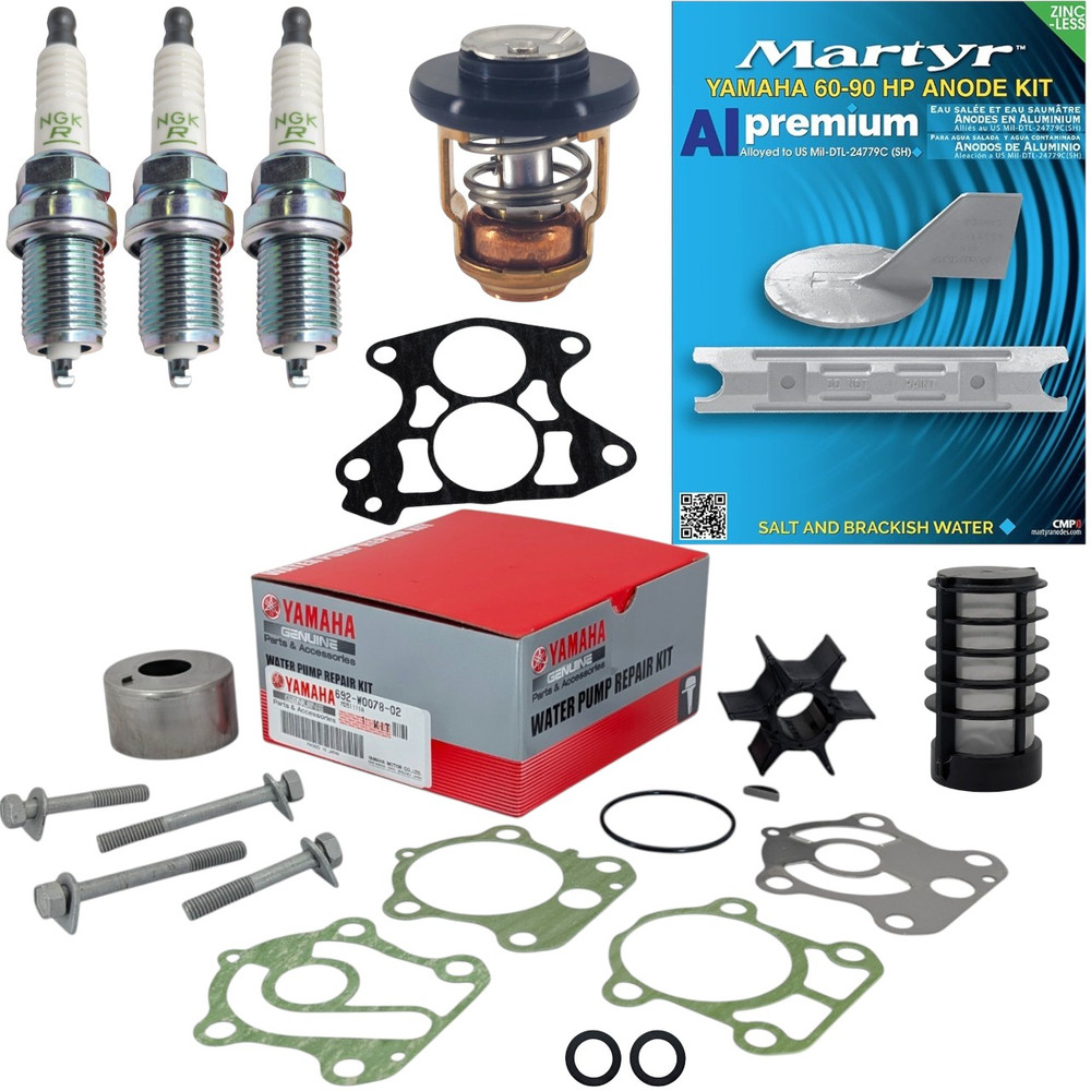 Genuine Yamaha Outboard 75AET Service Kit
