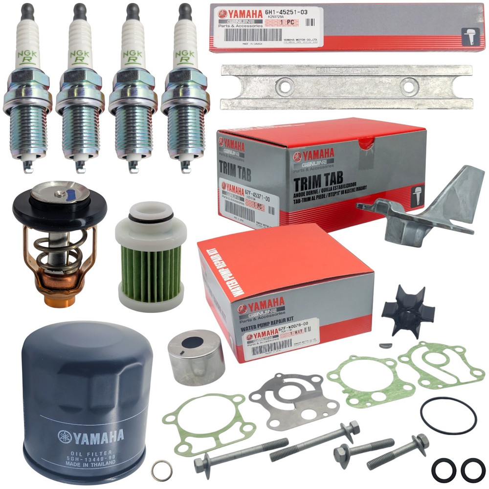Genuine Yamaha Outboard F100DET, F100LA, F100XA Service Kit