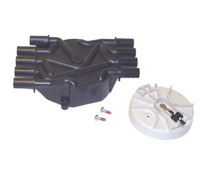 Sierra 18-5247-I Indmar 556345 Distributor Cap & 556346 Rotor Button HVS Kit