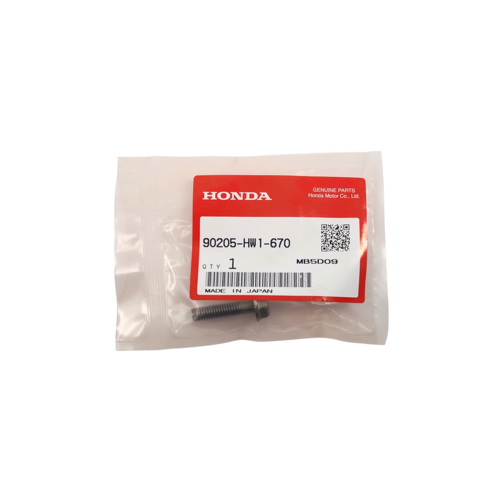 Genuine Honda 90205-HW1-670 M6 Flanged Bolt