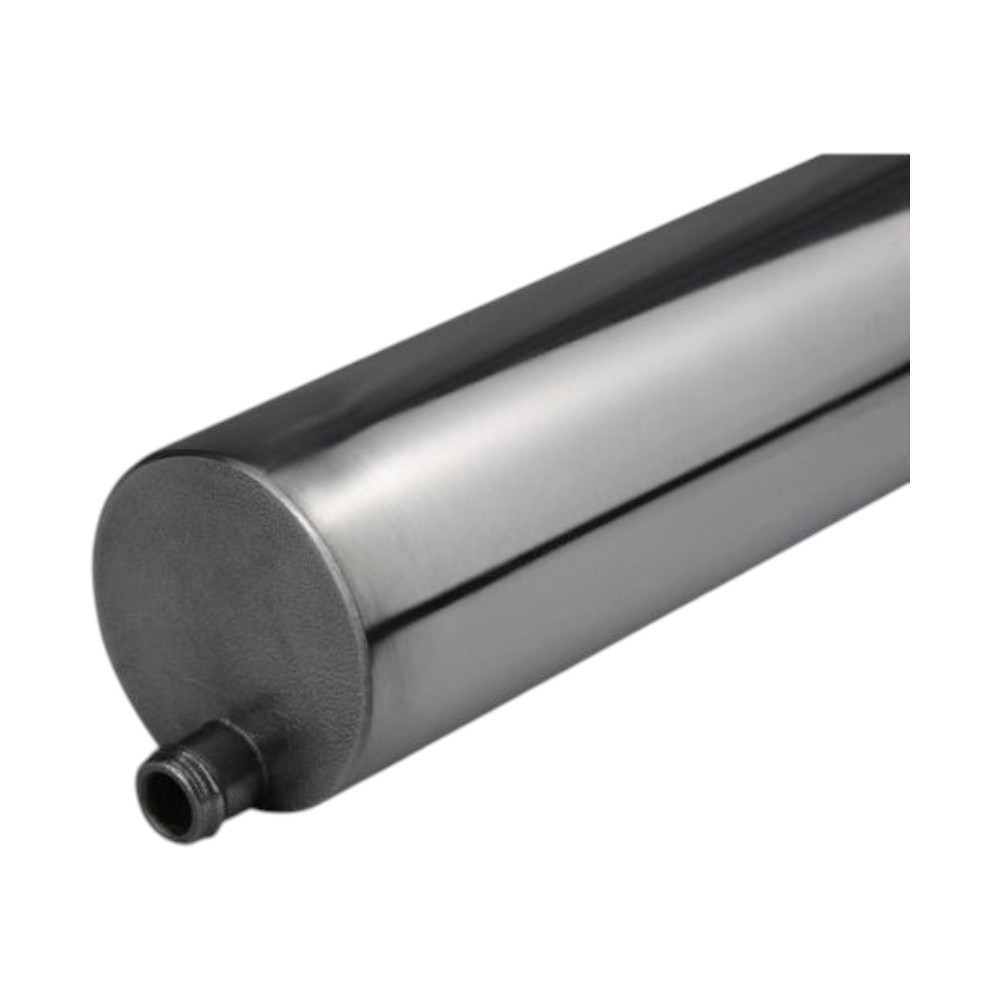 Relaxn 30 Degree Round Head Rod Holder with closed base and 12.5mm drain tail, corrosion-resistant stainless steel