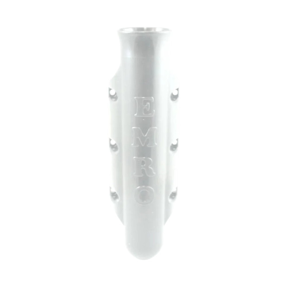 Relaxn White Side Mount Rod Holder with moulded gimbal and nylon construction