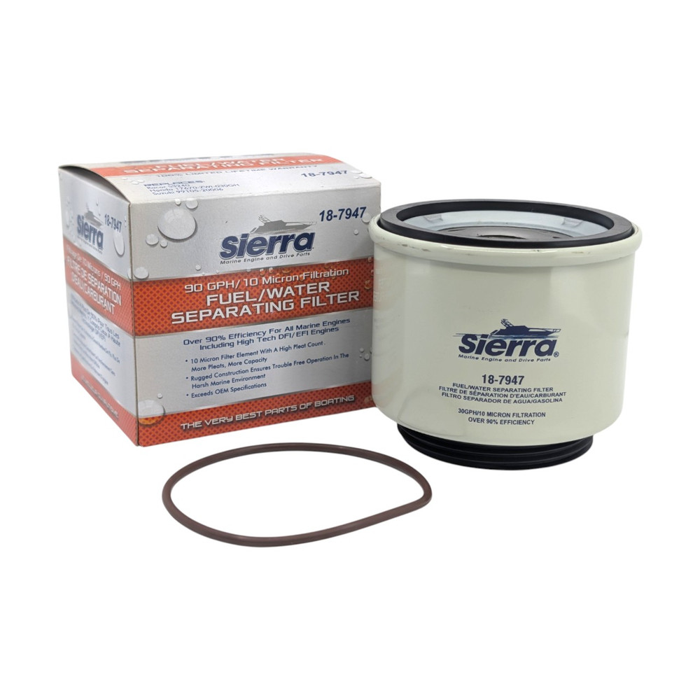 Sierra 18-7947 Racor S3240 Fuel Filter Element - filter base and thread view