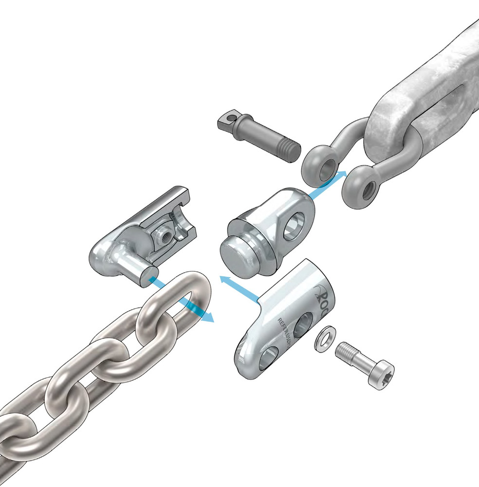 Rocna Anchors Stainless Steel Swivel