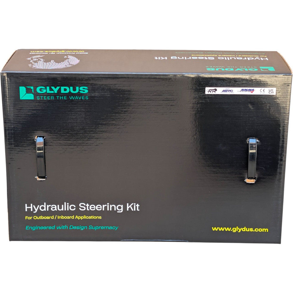 Glydus hydraulic steering hoses and fittings