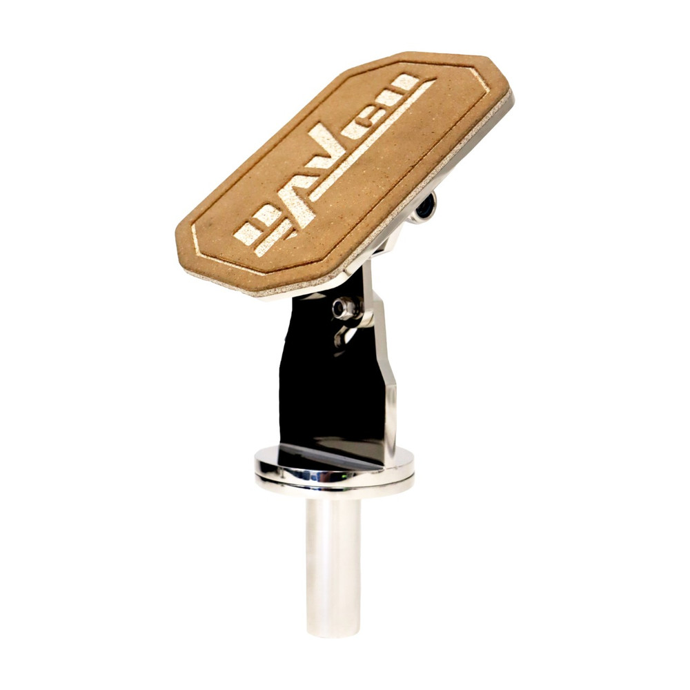 AquaChocks removable tender chock for swim platform mounting