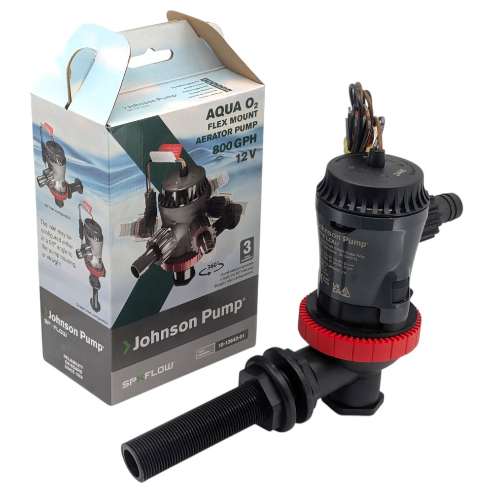 Dura-Port discharge fittings included with Johnson 10-13643-01