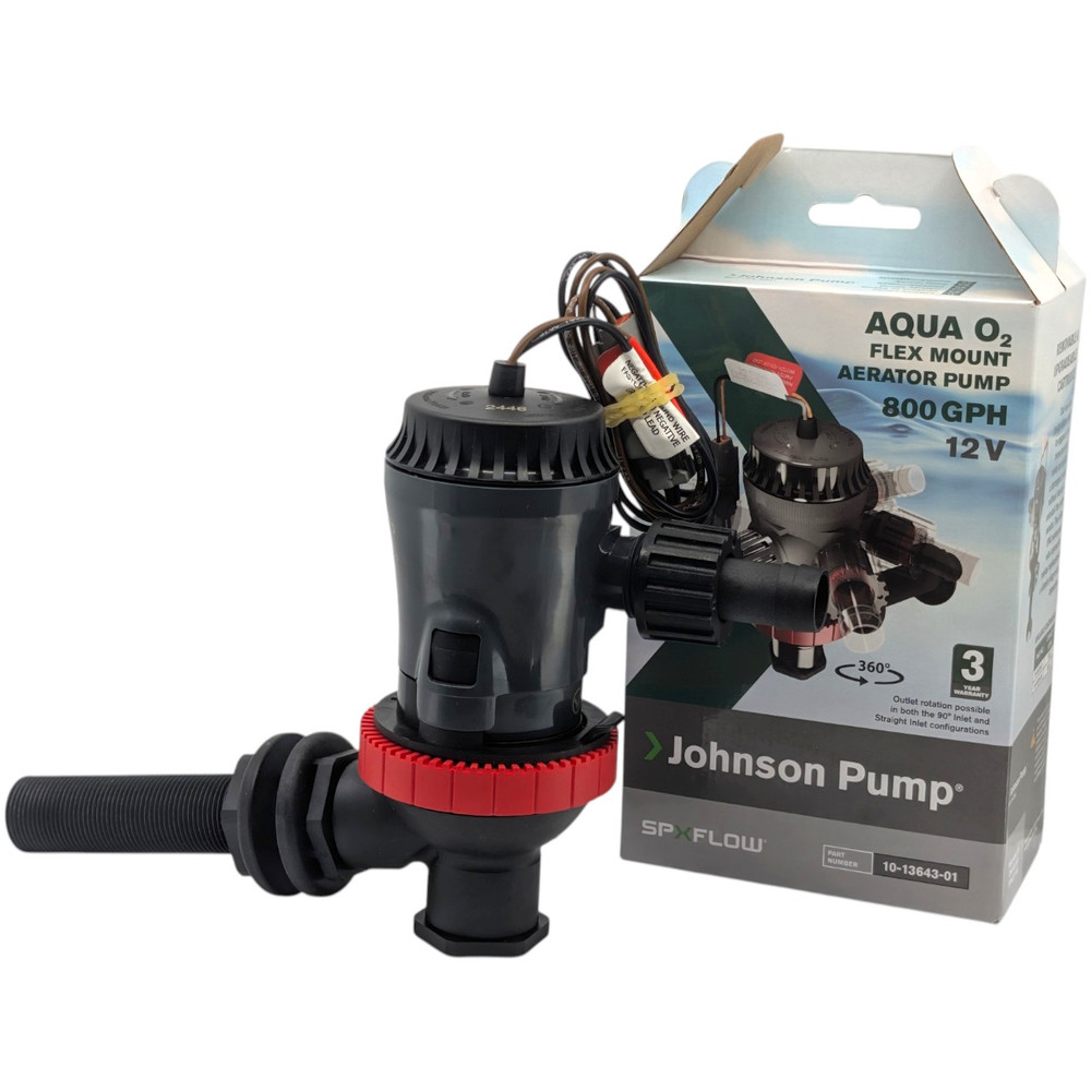 Genuine SPX Johnson 10-13643-01 Aqua O₂ Flex Mount 800 GPH aerator pump