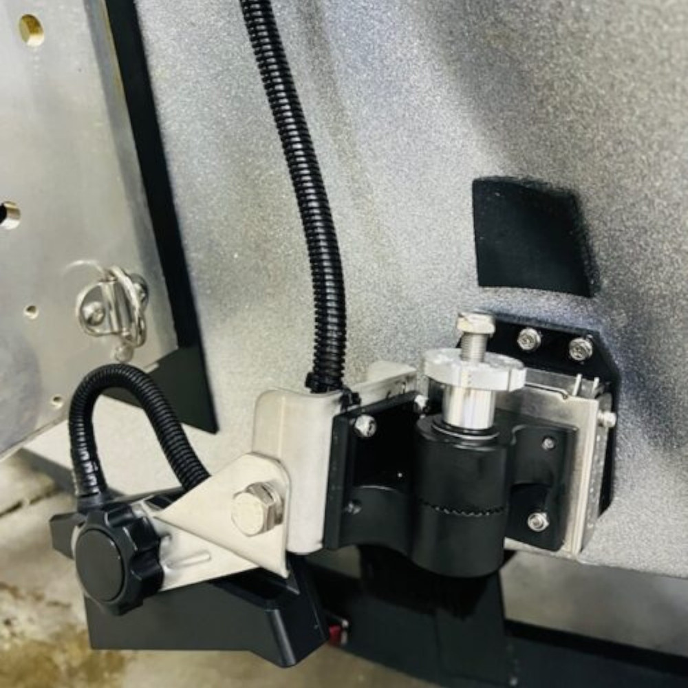 FFS BEAST Forward Facing Sonar mounting system close-up