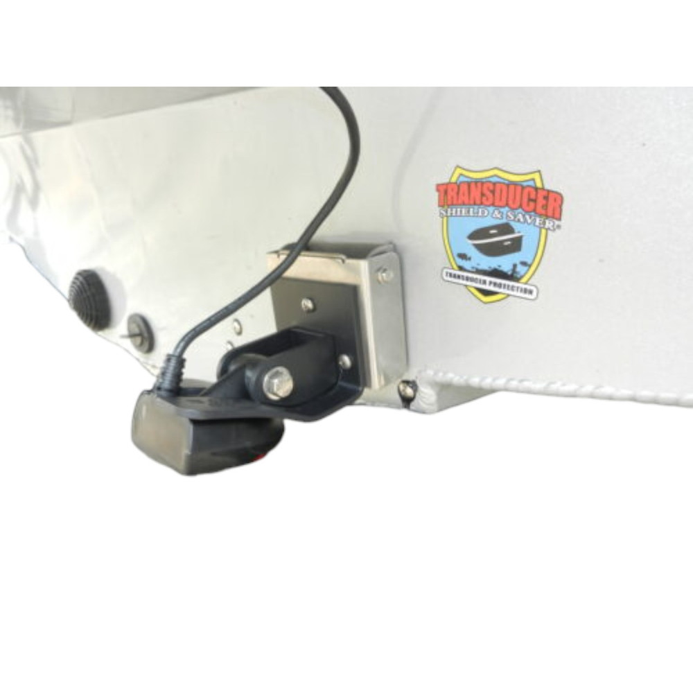 Transducer Shield and Saver Spring-Back Bracket installation components