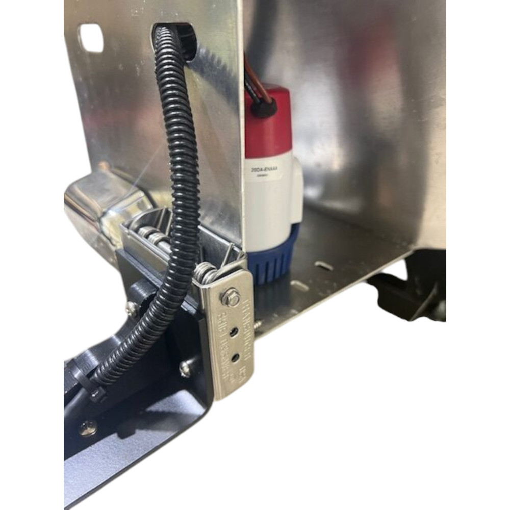 SBB-5 installed with transducer armor plate