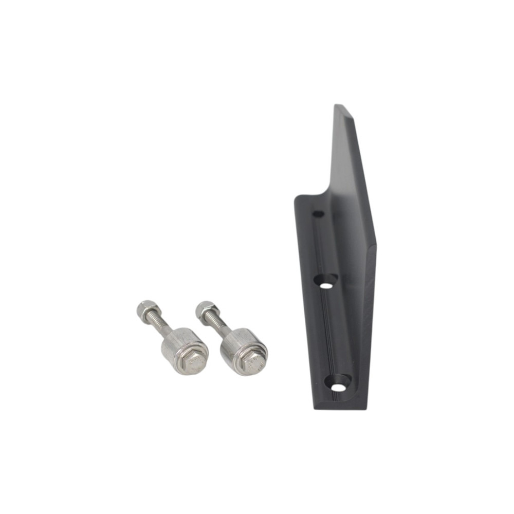 Precision machined universal blank transducer mounting bracket
