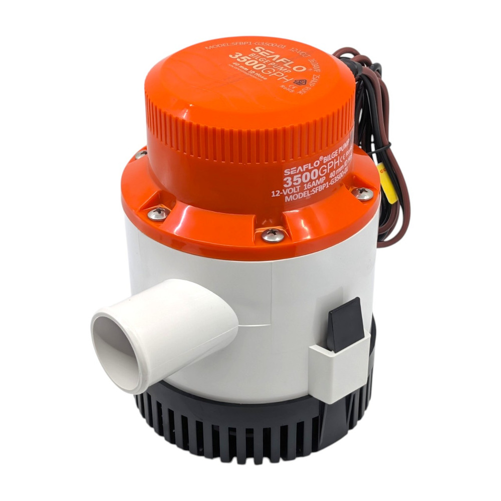 Seaflo 3500GPH 12V Bilge Pump 1-1/2" Outlet