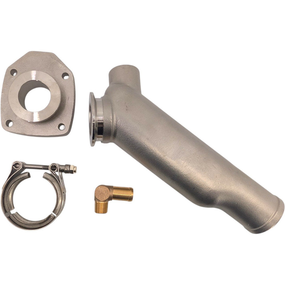Yanmar 724770-13200 Stainless Steel Exhaust Elbow HDI Marine QMS