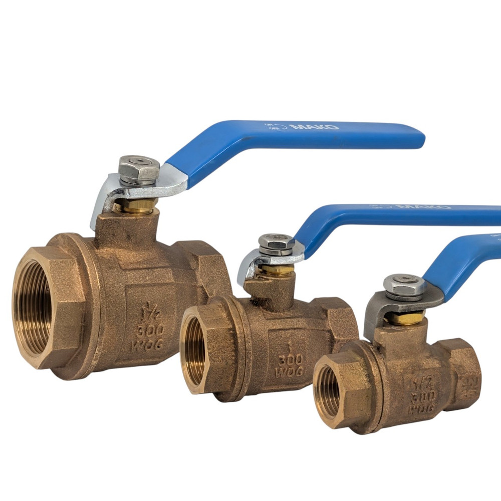 Bronze Ball Valves 1/2" up to 3"