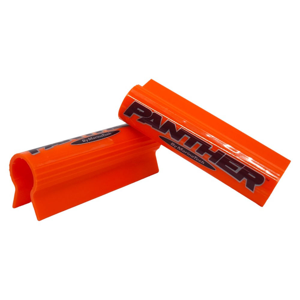 4-inch Panther outboard steering lock stabiliser clips – secure transport for hydraulic steering outboards