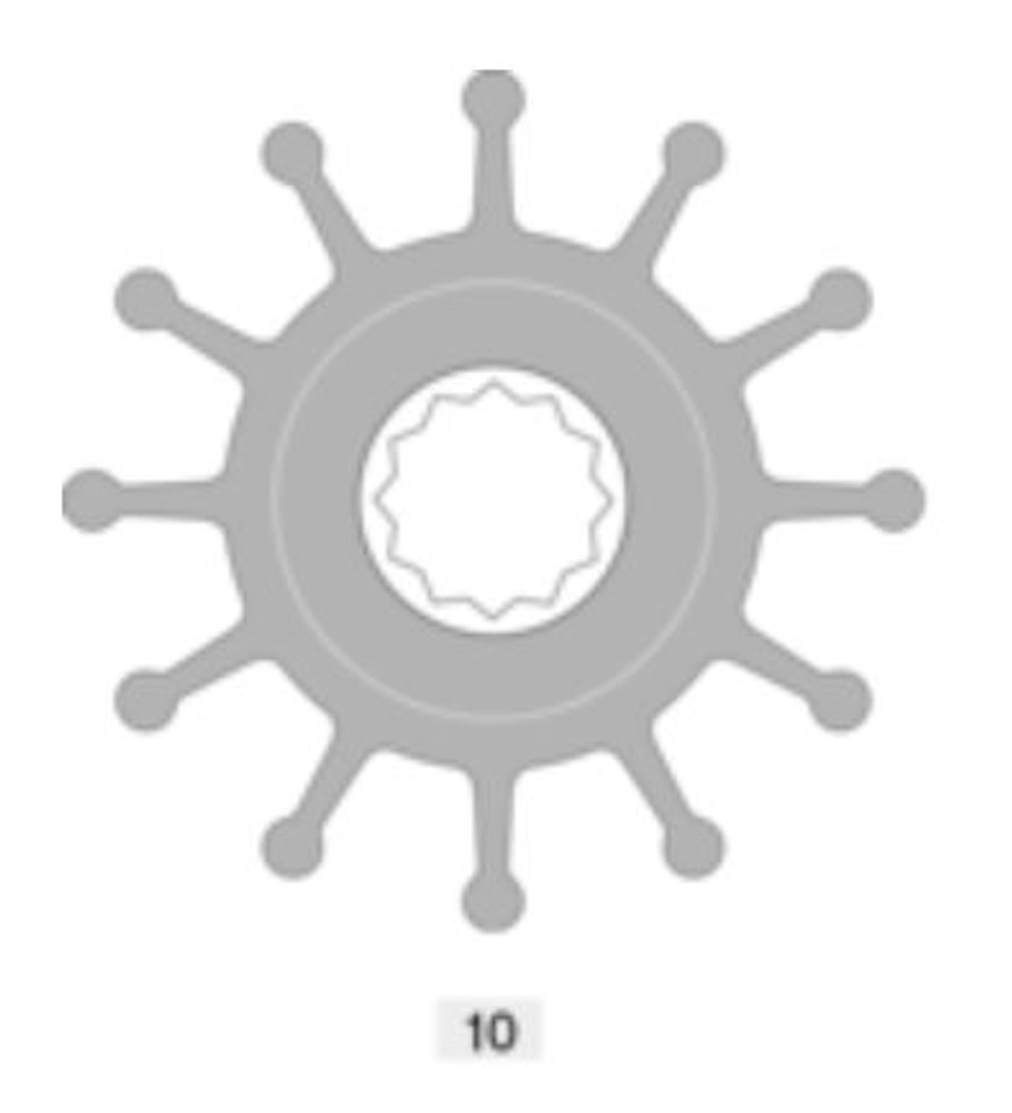 09-1027BT-1 SPX/Johnson Impeller