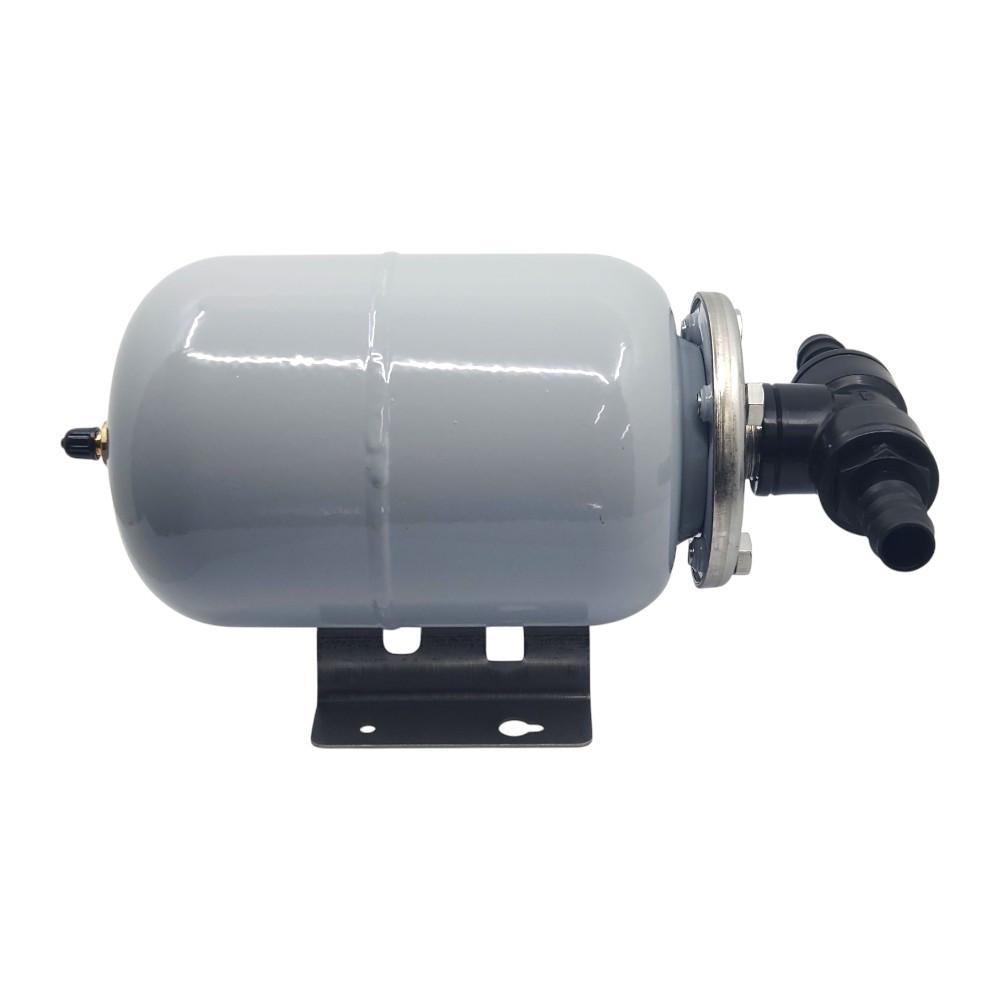 Side profile of SPX Johnson 2L accumulator tank with 315mm height