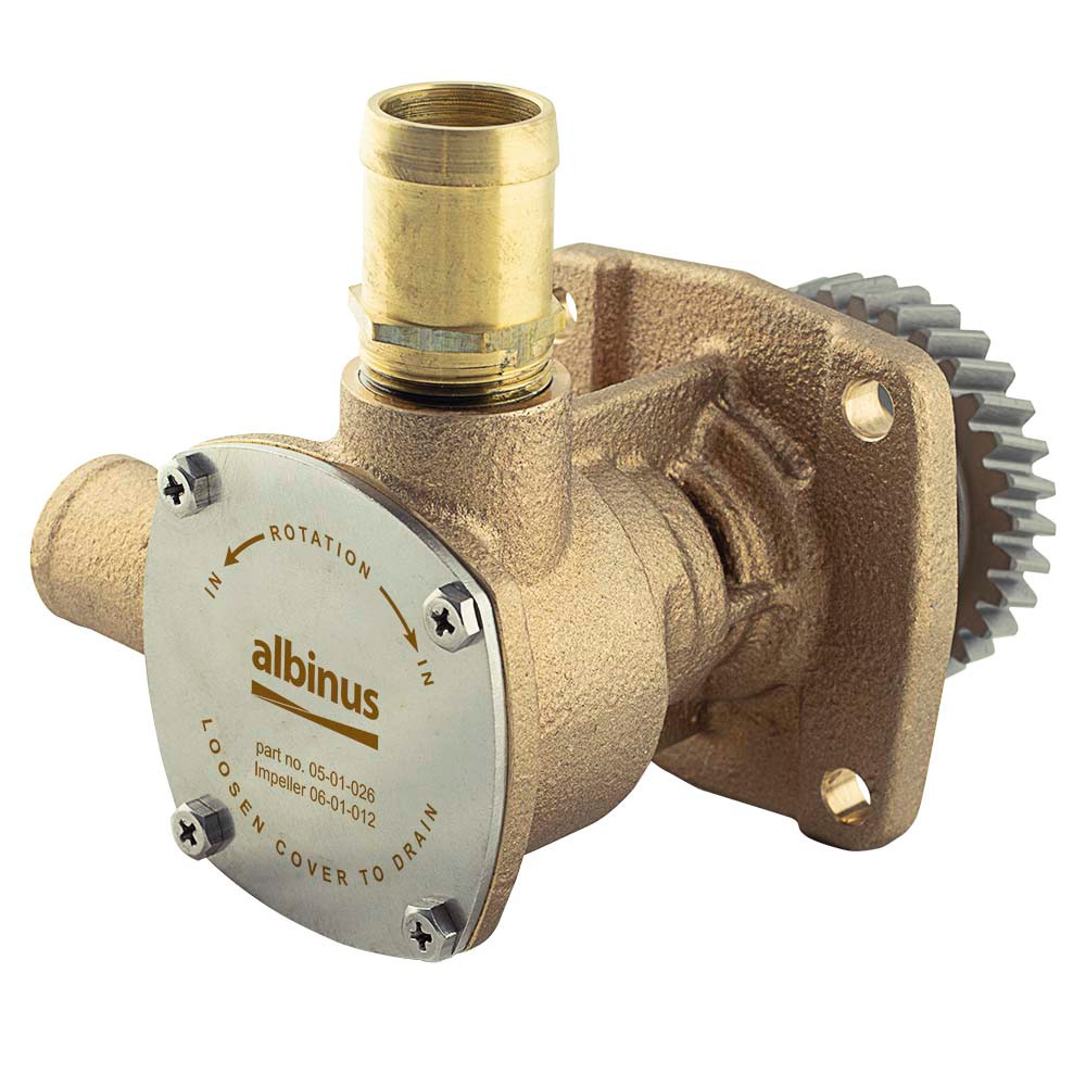 Albinus 05-01-026 seawater pump replacing OEM Yanmar 129271-42503