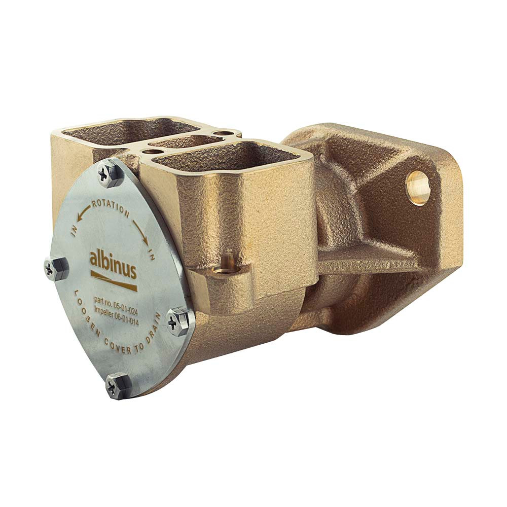 Albinus 05-01-024 seawater pump without ports replacing Yanmar 119773-42502
