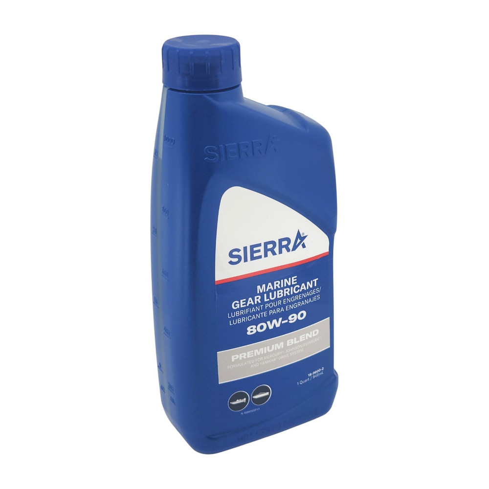 Sierra 18-9600-2 Premium Lower Unit Gear Lubricant 946ml - product packaging detail