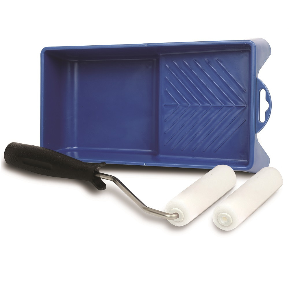 step-by-step guide showing etching primer application using the Propspeed rollers