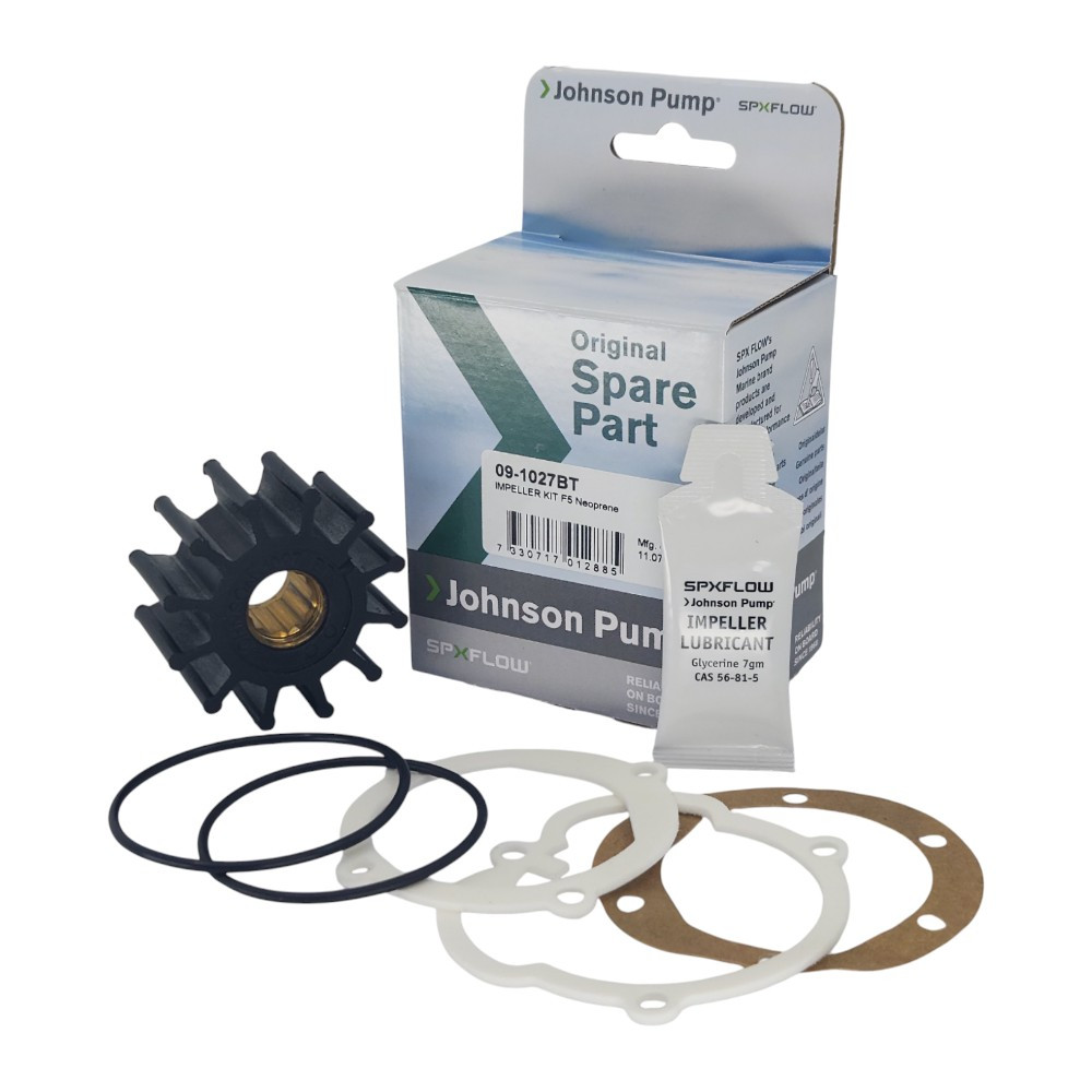 Neoprene spline shaft impeller 57.1mm x 31.5mm for Volvo Penta D2, MD22 & TAMD22 engines