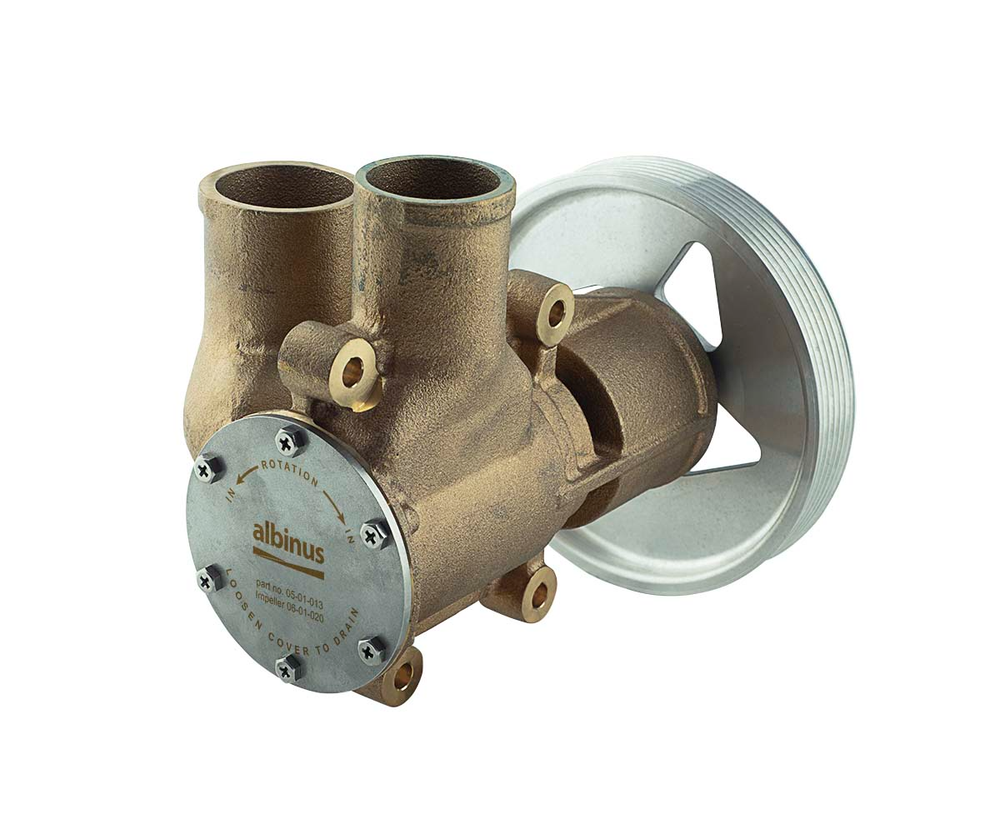 Albinus 05-01-013 seawater pump replacing Volvo Penta 22901578