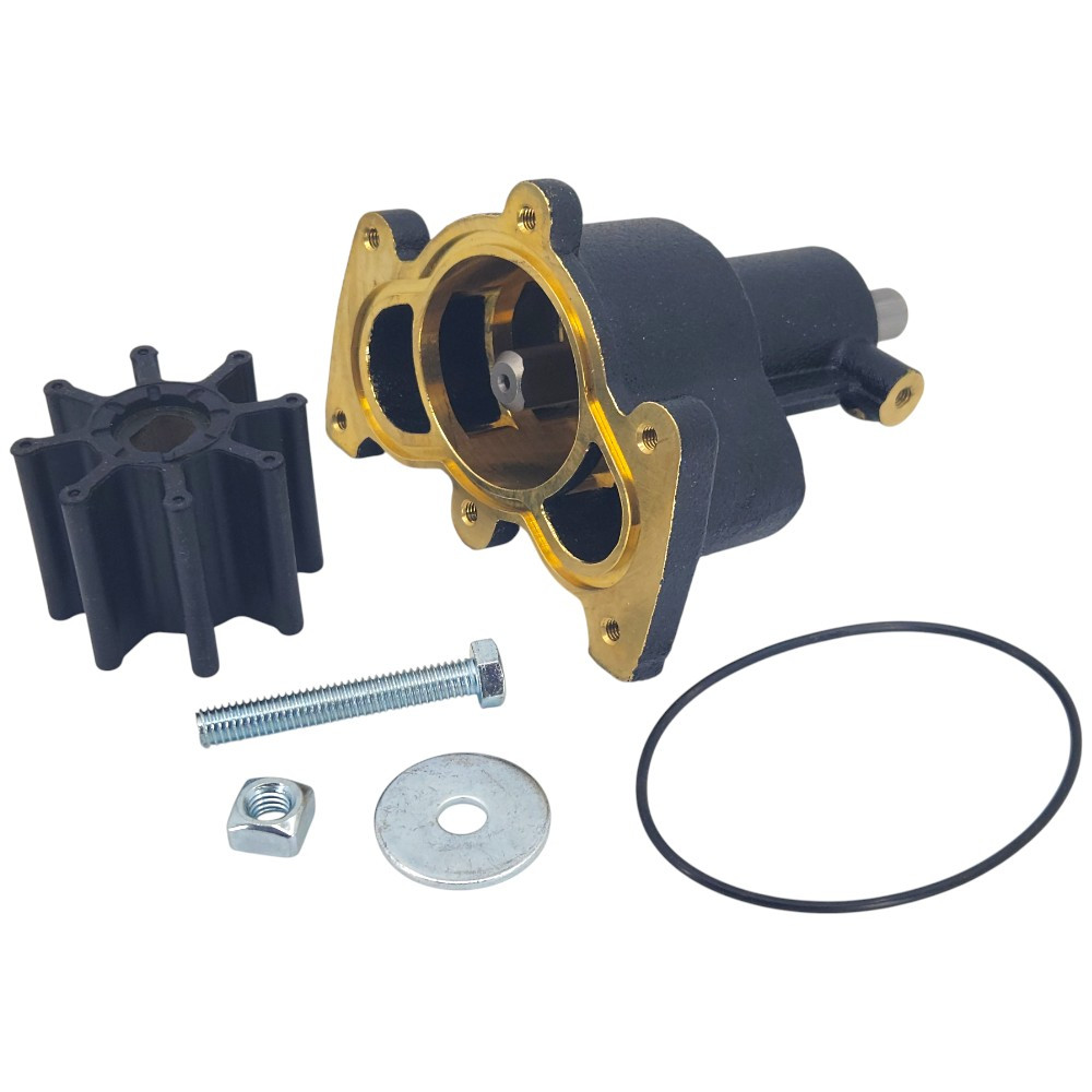Sierra 18-3160 Mercruiser 8M0139984 Sea Water Pump Brass - pump housing and fittings