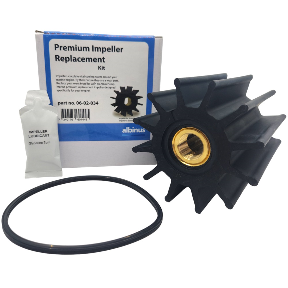 Albinus Sherwood 29000K replacement seawater impeller kit