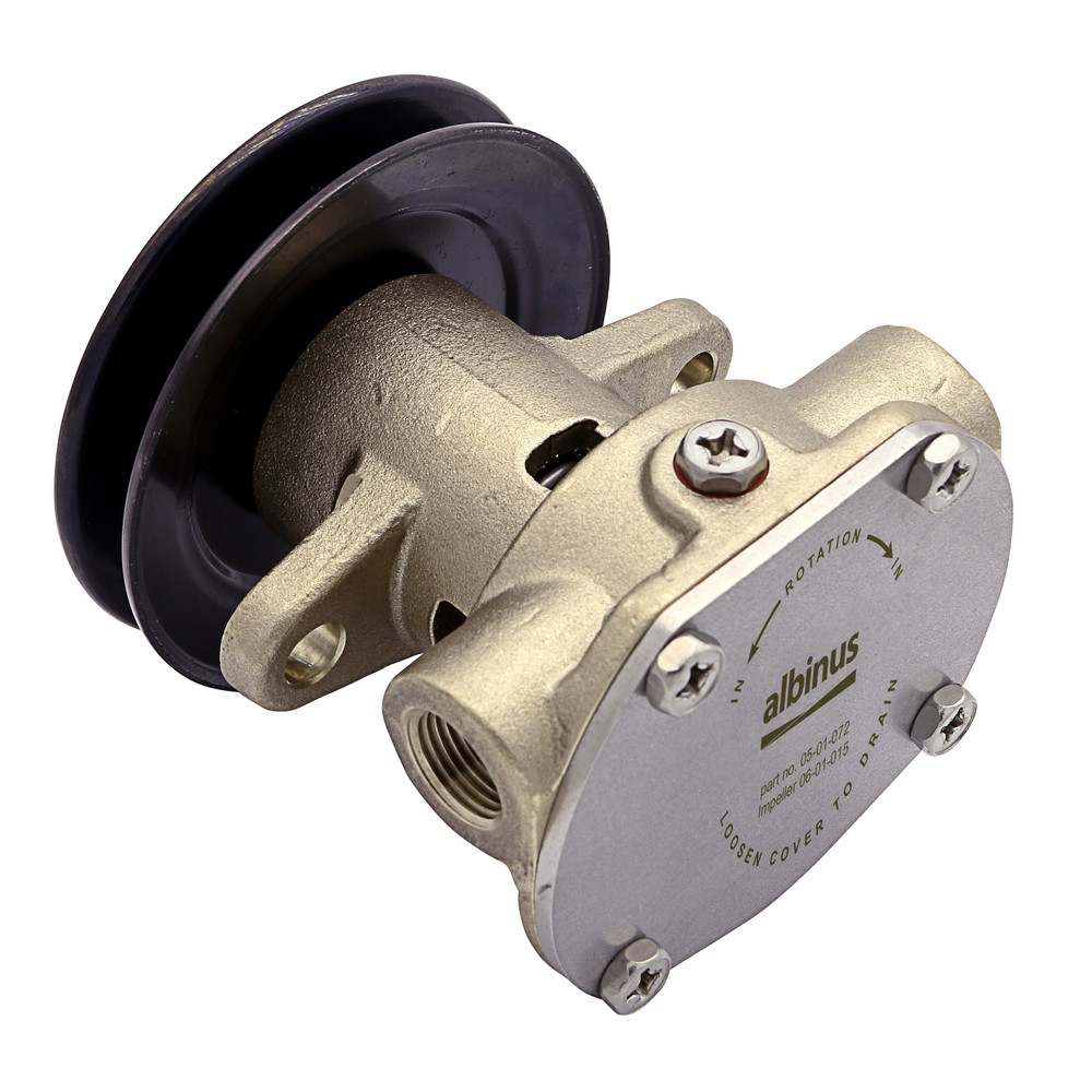 Albinus 05-01-072 seawater pump replacing Kohler GM104855 and Sherwood G910P