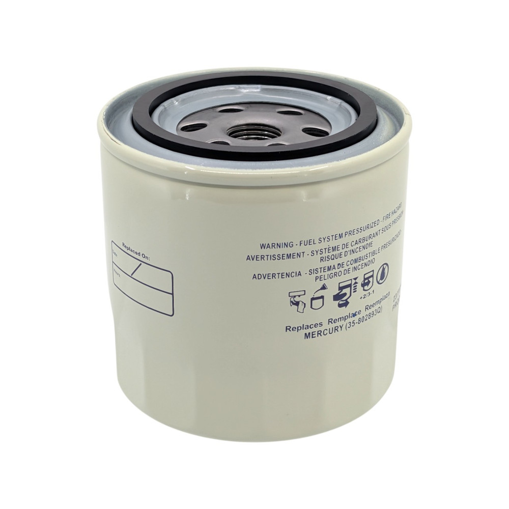 Sierra 18-7844 Mercruiser 35-802893Q01 & 35-802893T Fuel Filter - thread and gasket detail