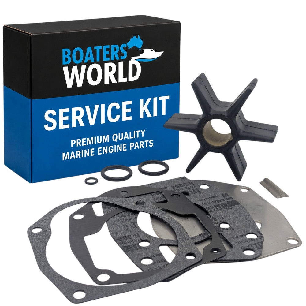 Sierra 18-3214 Mercruiser 8M0100526 Water Pump Kit - complete kit contents