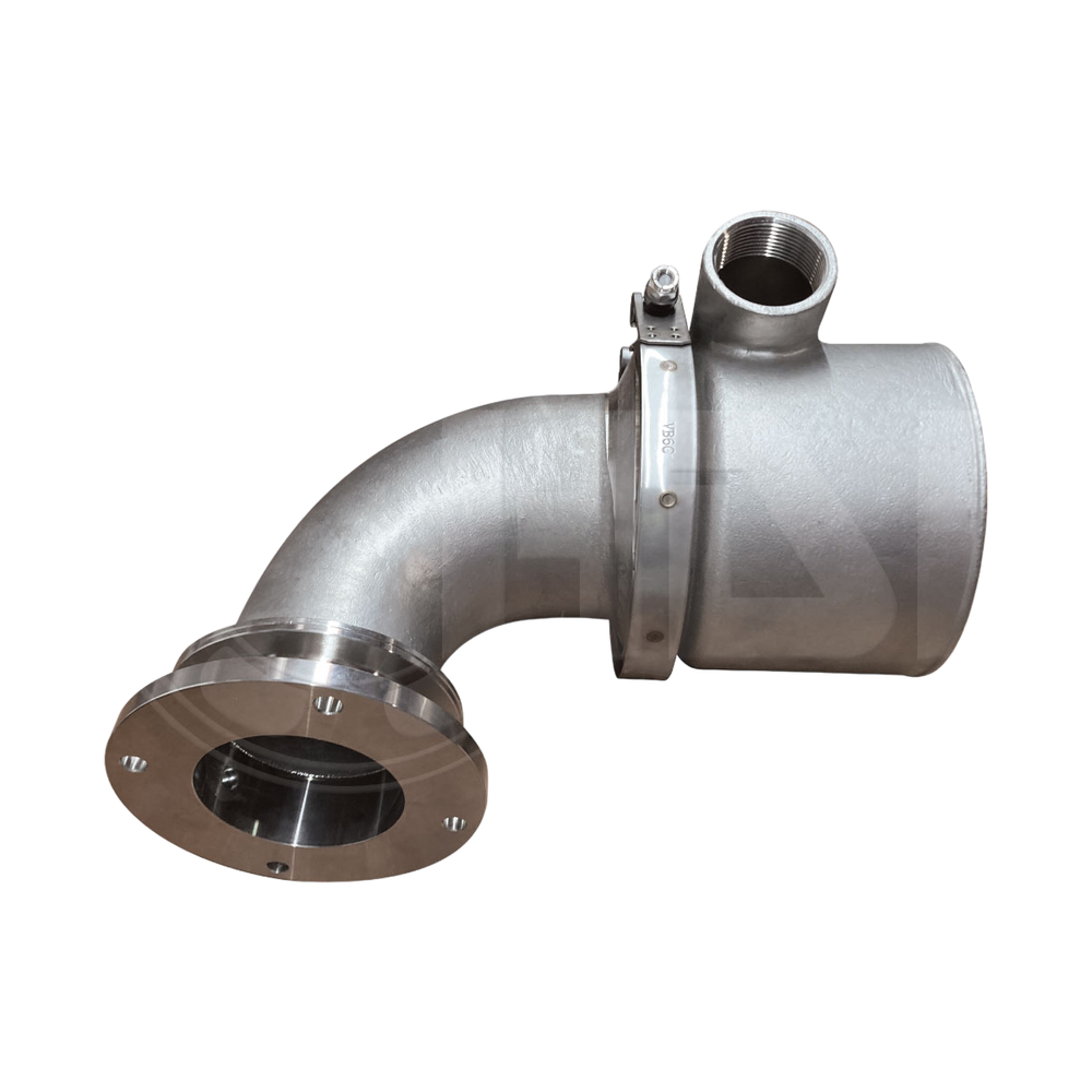 Cummins 3919373 Stainless Steel Exhaust Elbow Kit HDI Marine C5.9