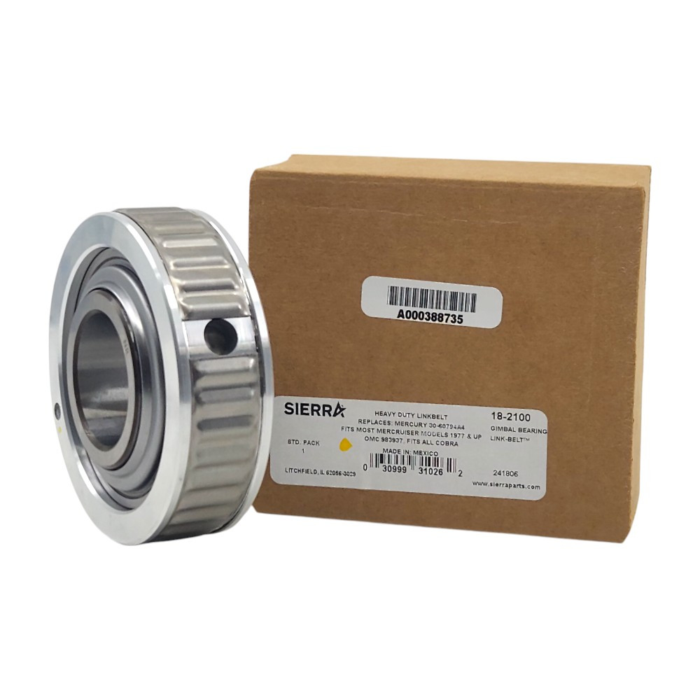 Sierra 18-2100 Mercruiser 30-879194A02 Gimbal Bearing - alternate component angle