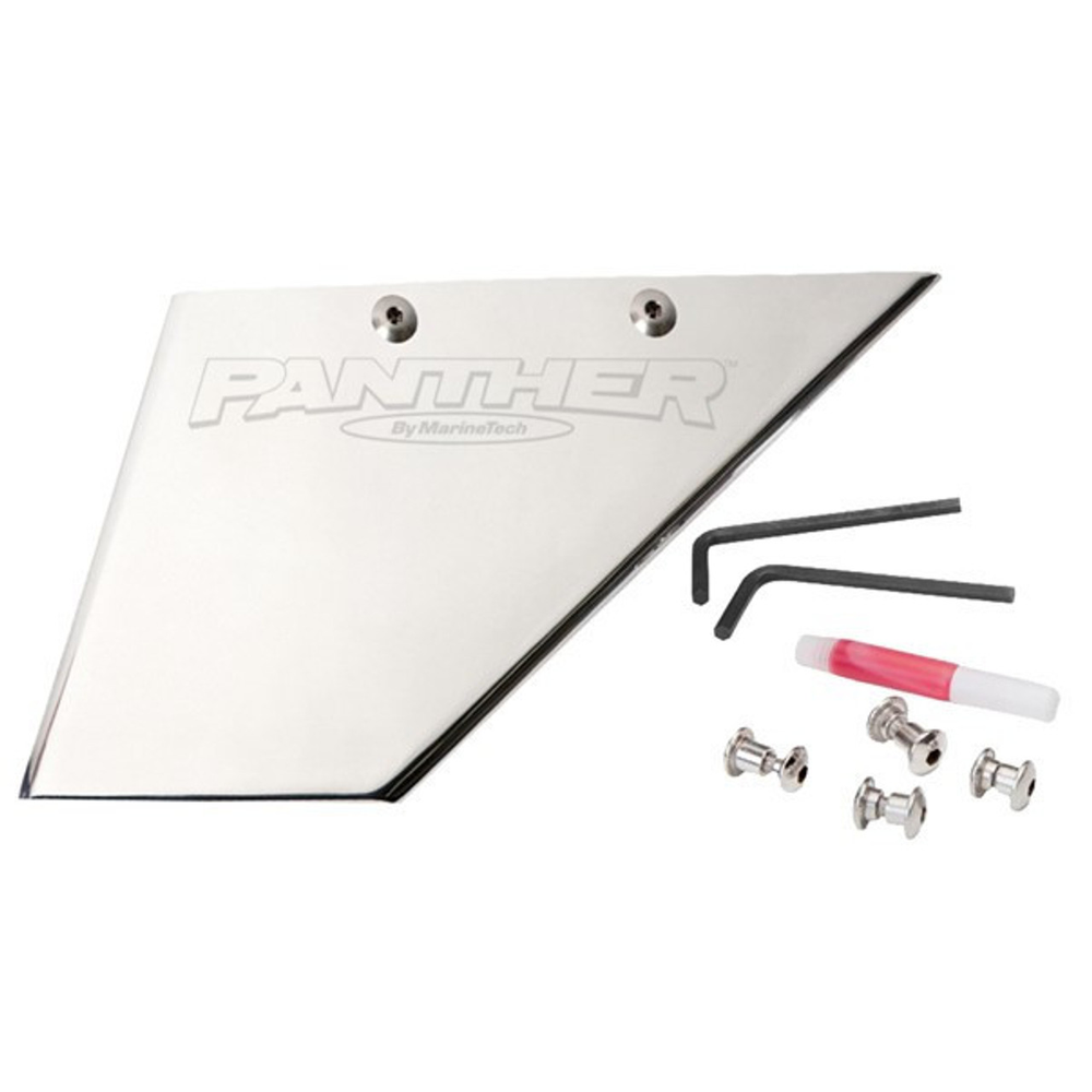 Panther Mercury I/O Alpha 1 Drives 316 Stainless Steel Safe Skeg Protector 35-SS605