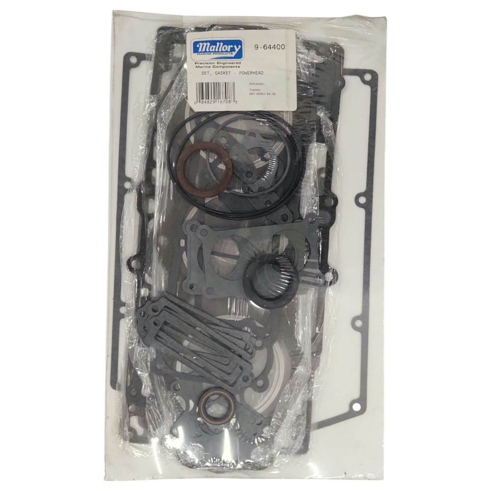 Mallory Aftermarket Yamaha 6K7-W0001-A4 Powerhead Gasket Set