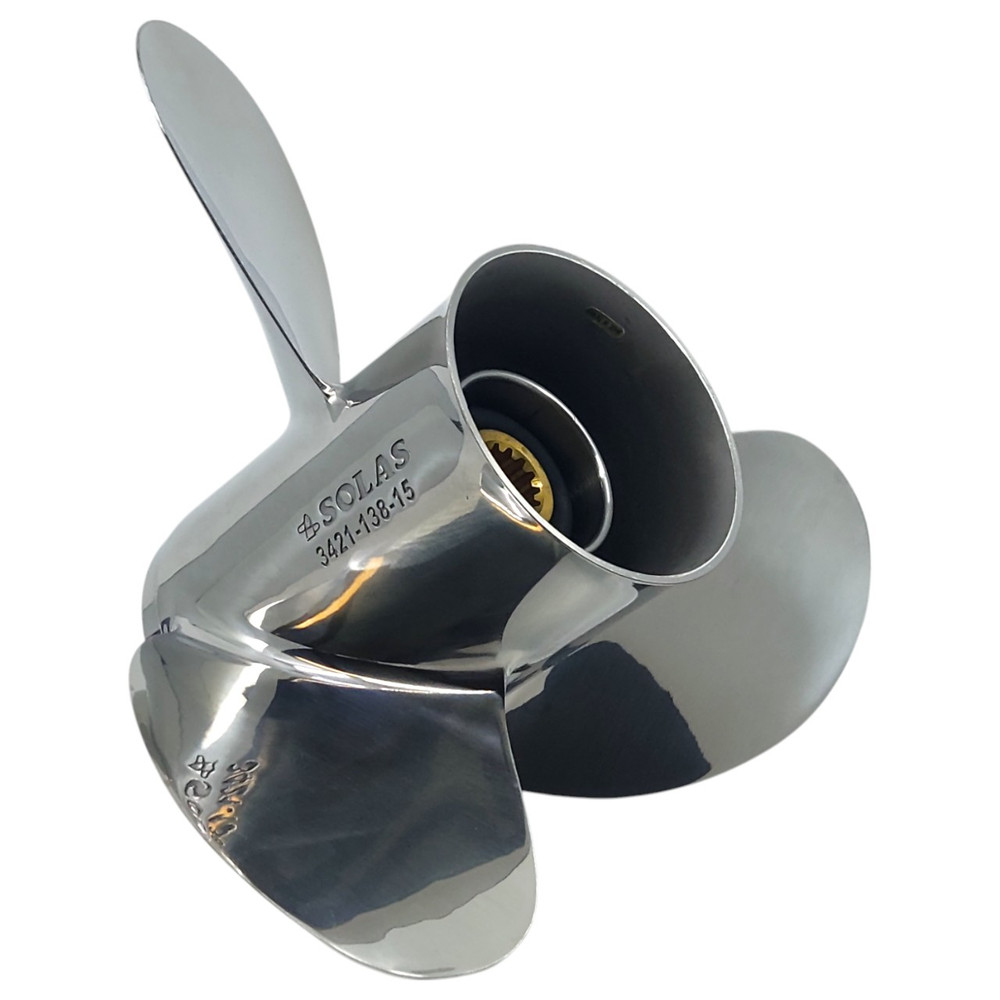 Yamaha Outboard 50-130HP Replacement New Saturn Stainless Steel LH Propeller (4 Pitch Options)