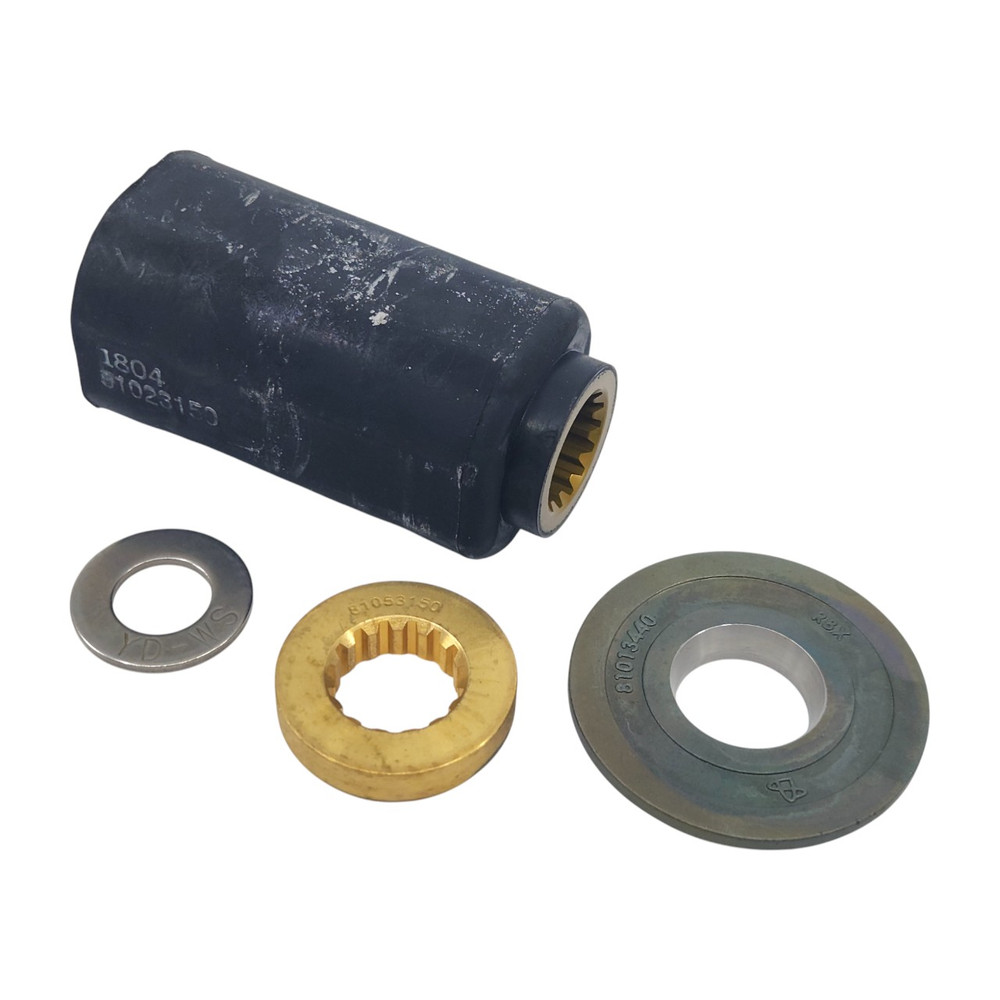 RBX-125 Johnson 90 & 115HP 4-Stroke Rubex Propeller Hub Kit side profile