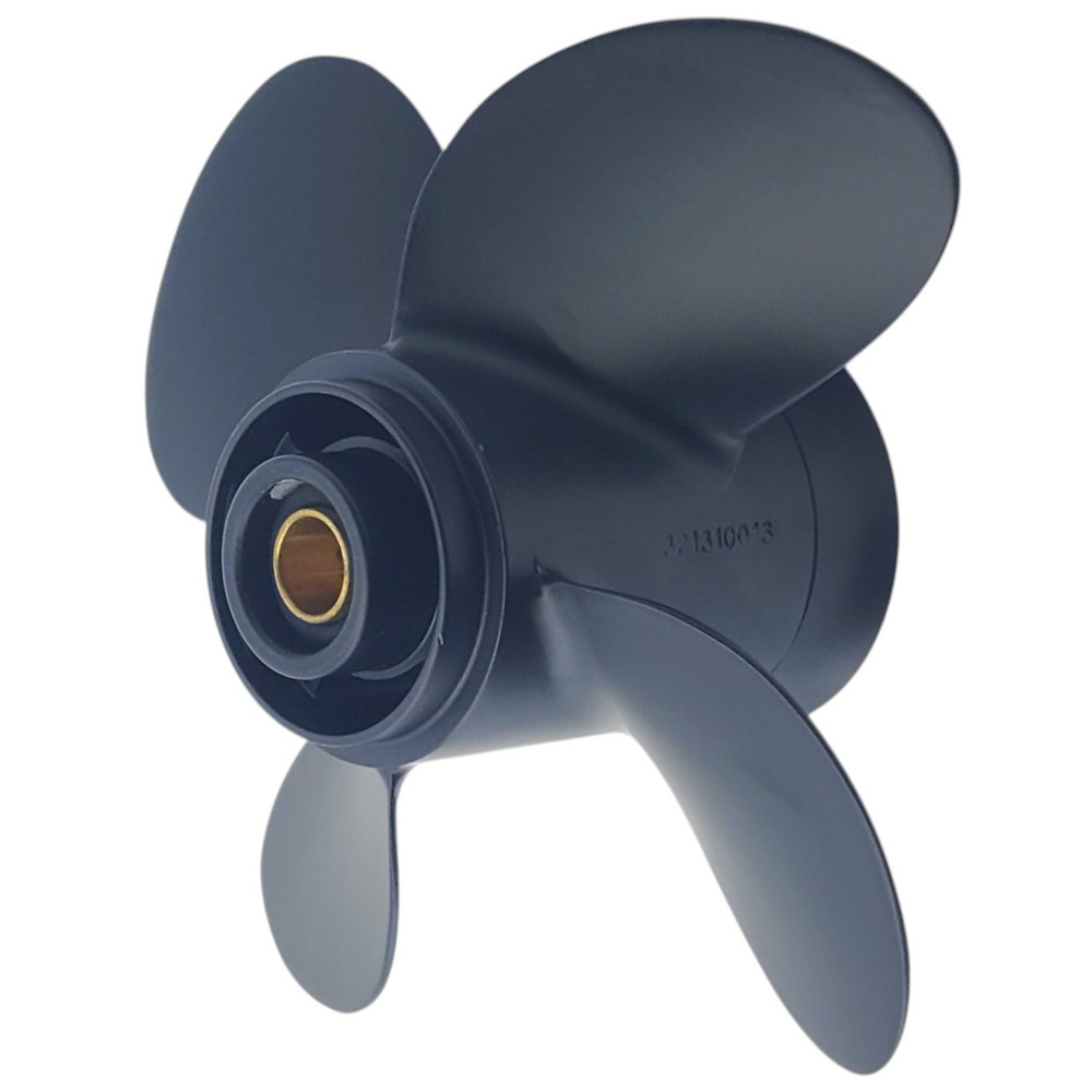 High-quality Solas aluminium propeller with excellent stern lift and handling