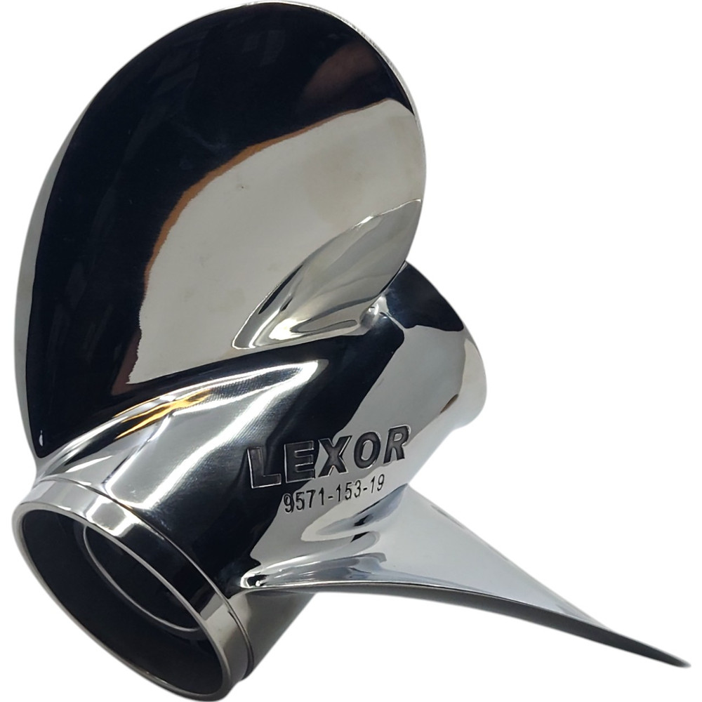 Durable stainless steel 4-3/4" 15 spline E category propeller for Johnson 90-300HP engines