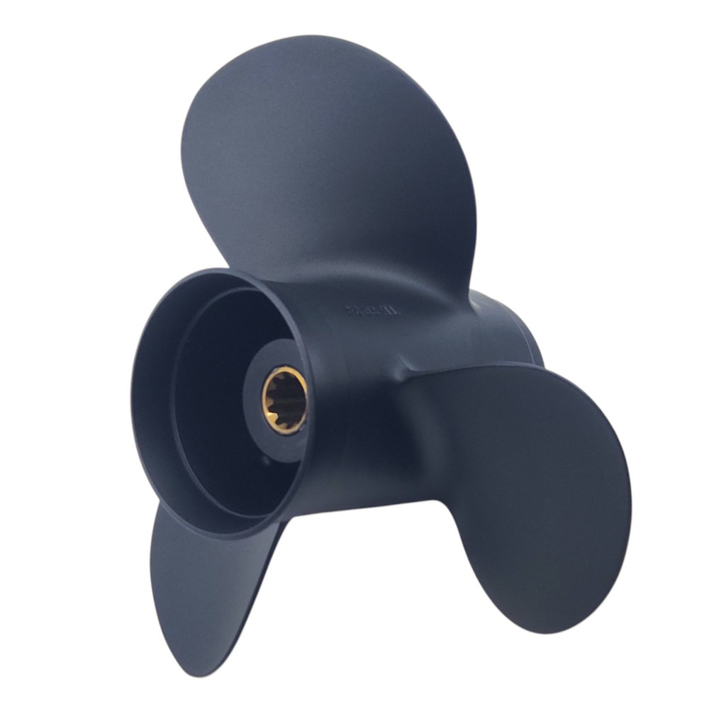 High performance Johnson 14-28HP aluminium propeller with traditional rubber hub