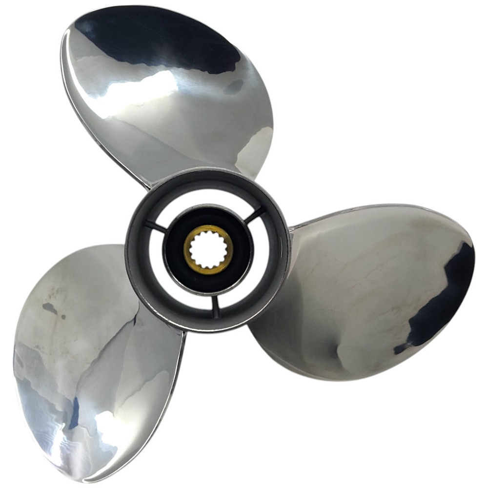 Mariner 40-140HP Rubex HR3 Stainless Steel RH Propeller (5 Pitch Options)