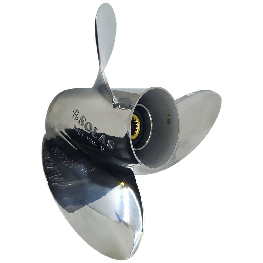 Mariner 40-140HP Rubex HR3 Stainless Steel RH Propeller (5 Pitch Options)